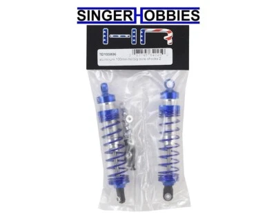 HOT RACING TD100X06 Traxxas Slash 4x4 Aluminum 100mm HD Big Bore Shocks 2 HH - Image 1 of 2