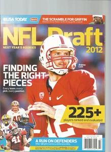 USA TODAY SPORTS MAGAZINE 2012 NFL DRAFT 2012 NEXT YEAR'S ROOKIES - Foto 1 di 1