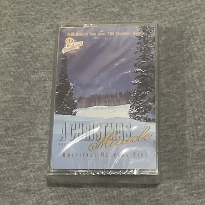 A Christmas Miracle 1998 Cassette Tape Brand New Sealed Hospitals Helping Kids - Image 1 of 2