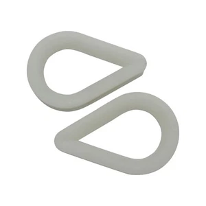 Dedales de cuerda de nailon x2 8 mm - bucle de corte suave amarre de línea de anclaje - Imagen 1 de 8