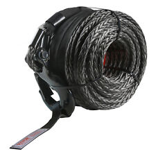 VEVOR Synthetic Winch Rope Winch Line Cable 1/2" x 92' 32000 lbs for SUV Truck