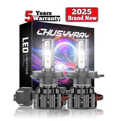 For Mercedes-Benz S430 2003-2006 2x H7 LED Headlight High/Low Beam Bulbs Bright - Image 1 of 4