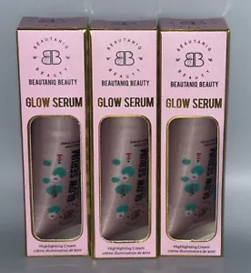 Lot of 3 Beautaniq Beauty Glow Serum Morning Dew Highlighting Drops Full Size - Picture 1 of 2