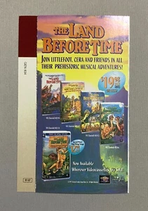 Vintage 1997 Universal Home Video Studios Promotional Pamphlet Brochure - Picture 1 of 4