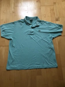 LACOSTE Men’s Shirt size Medium Polo Short Sleeve Classic Fit Light Green - Picture 1 of 5