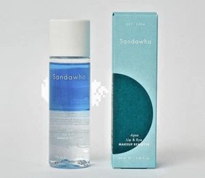 Sandawha Aqua Lip Eye Organic Makeup Remover 100ml / Vegan / Deep Cleansing - Picture 1 of 2