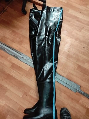 Caoutchouc Puissant 2mm Stiefel-Hose 1 Nouveauté 40 41 42 43 44 45 46 Bolingier - Image 1 of 4