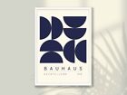 Boho Bauhaus Plakat graficzny Połowa wieku Nowoczesny plakat ścienny, bez ramki