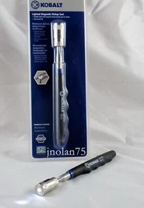 Herramienta de recogida magnética iluminada por LED KOBALT 5 lb elevador con cabezal telescópico de 31 - Imagen 1 de 5