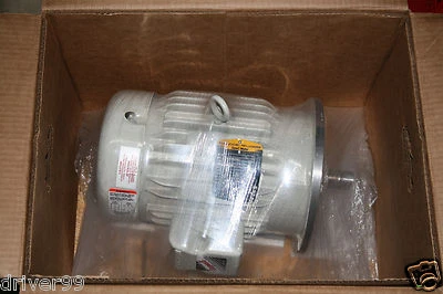  Motor con clasificación invertida Super E Baldor de 5 HP para fresadora accionamiento de frecuencia VFD  Foto 1 de 2