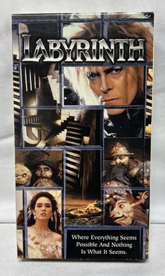 Labyrinth (VHS, 1999) David Bowie Jennifer Connelly Jim Henson Lucas Films EUC - Image 1 of 4