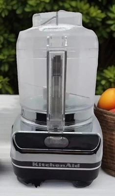 Kitchen Aid Chefs Chopper Series 3 Cup KFC3100 Black&Sliver Tested - Image 1 of 4