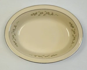 EINMAL BENUTZT! Lenox Brookdale 9,75" ovale Servier-Gemüseschüssel (2 VERFÜGBAR) - Bild 1 von 6