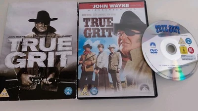 True Grit - DVD John Wayne, Glen Campbell, Kim Darby -c/w slipcase,watched once - Image 1 of 2
