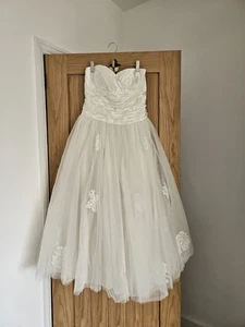 Lou Lou Brautkleid Herzausschnitt Seide Büste Petticoat Lagenlook Unterrock - Bild 1 von 22
