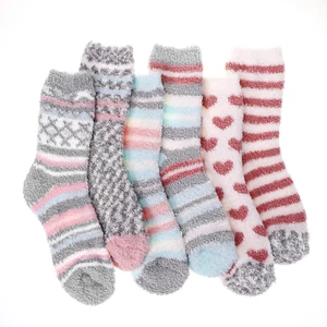 Blu Ninfee Kuschelsocken Damen Flauschige Bettsocken Schlafsocken Warm Winter 1  - Bild 1 von 20