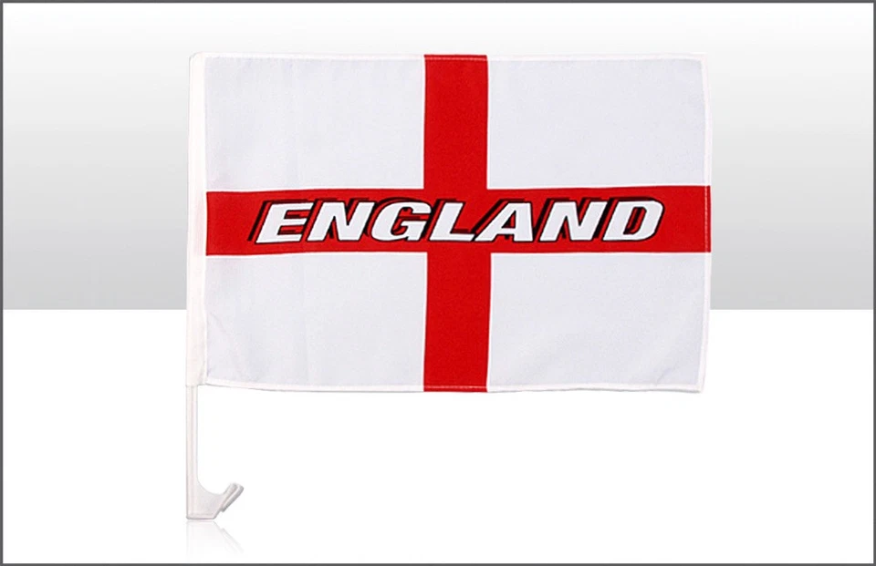 Patriotic St George English  Car Flag 12" x 18" (30cm x 45cm) - Image 1 of 1
