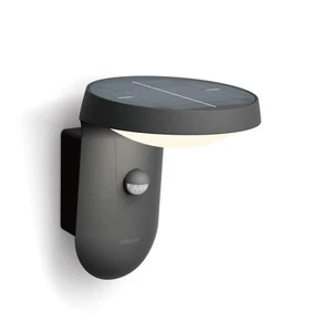 Philips Tyla Wall Light 1.2W Outdoor wall lighting Black IP44 Facade Contemporar - Afbeelding 1 van 1