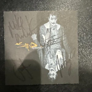 Staind Signed CD Cover and Guitar Pick - Picture 1 of 6