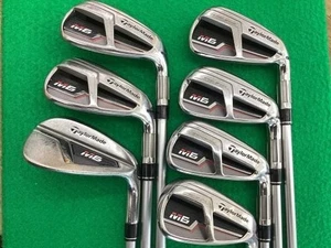 Taylormade M6 Iron Set Golf Club 5-P,A 7pcs FUBUKI TM6/S #AB17887 - Picture 1 of 5