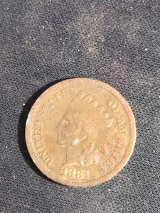 1881 Indian Head Cent Penny - Picture 1 of 5
