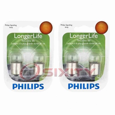 2 pc Philips Map Light Bulbs for Nissan Maxima 1981-1984 Electrical Lighting nu - Image 1 of 4