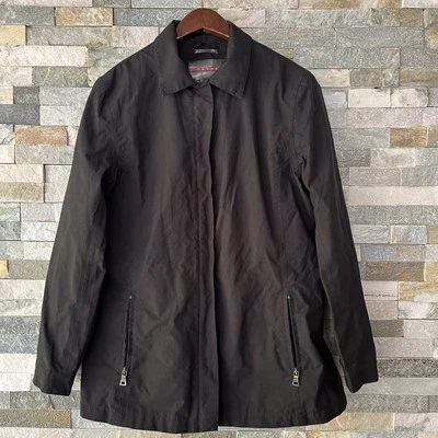 Prada Milano Gore-Tex Windstopper Luxury Women Nylon Light Jacket Art.280795 44 - Image 1 of 4