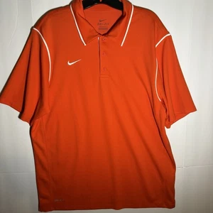 Camisa Polo Nike Para Hombre Grande Naranja Tour Movilidad Dri-Fit - Imagen 1 de 7