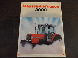 BROCHURE TRATTORE MASSY-FERGUSON MF 3050 MF3060 MF3070 MF3090 - Foto 1 di 3