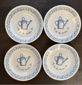 Juego de 4 Platos de Pan Corelle “En el Jardín” - 6.75" - Patrón Retirado - Imagen 1 de 5