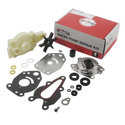 Outboard Water Pump Rebuild Service for Mercury Mariner 6 8 10 15 HP Engine - Image 1 of 4