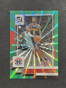 2022-23 Donruss Basketball Will Barton #88 Green Laser Prizm Denver Nuggets - Bild 1 von 2
