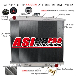 3ROW Aluminum Radiator for Holden Jackaroo UBS 2/98-12/03 2000 Petrol Diesel AU - Picture 1 of 10