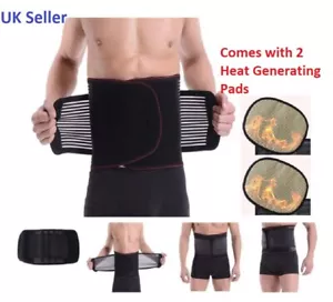 Taillentrainer Slim Gürtel Atmungsaktiv Mesh Heizung Wärmer Taillenstütze Lendenwirbel M-XL - Bild 1 von 13