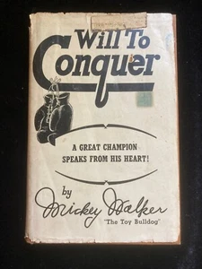 1953 Will to Conquer by Mickey Walker First Edition good condition - Picture 1 of 5