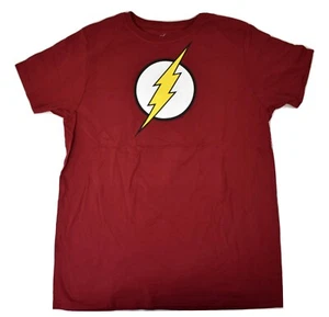 The Flash Youth Boys Textured Lightning Bolt Logo Tee Shirt New 4-5, 6-7 - Picture 1 of 1