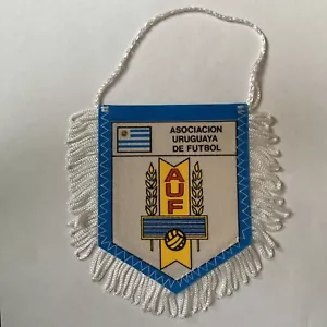 Fanion Asociacion Uruguaya Futbol Uruguay Football Pennant Wimpel Vintage Soccer - Foto 1 di 2