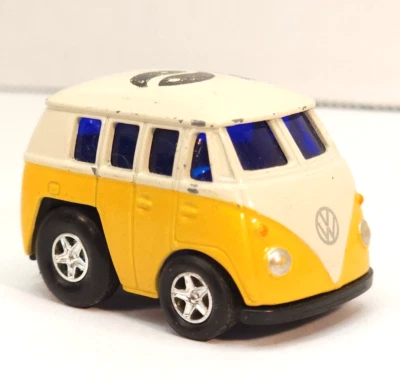 Autobús clásico WELLY 1962 VW motor de tracción trasera 2" diecast Volkswagen funciona Foto 1 de 4