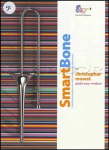 SmartBone Trombone/Euphonium Bass Clef Music Book plus Key Signature Bookmark - Picture 1 of 11