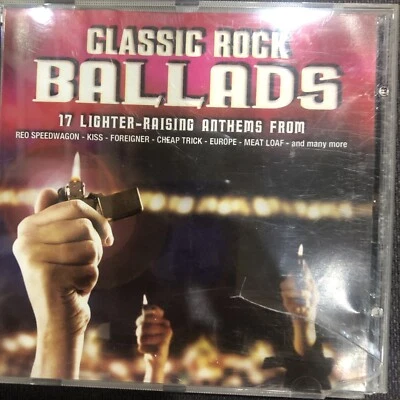 Classic Rock Ballads: 17 Lighter-Raising Anthems CD (2008, Various) - Image 1 of 4