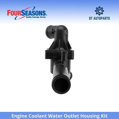 For 09-12 Volkswagen Passat CC Engine Coolant Water Outlet Housing Kit 4 Seasons - Image 1 of 4