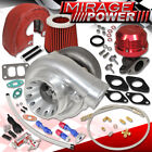 T3 Turbo + Air Filter + Oil Line + Heat Shield + Wastegate + Boost Control Red