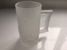 Rare Vintage - Cools Light Beer Frosted Glass Handle - Collectors Clear Cup 