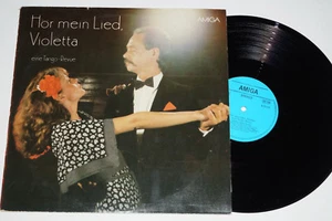 FRANCK POURCEL -Hör Mein Lied, Violetta / Eine Tango-Revue- LP Amiga (8 55 235) - Bild 1 von 1