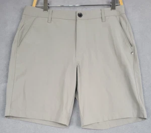 Vuori Shorts Men's 32 Gray Meta Chino Stretch Performance Golf Preppy Hiking Y2K - Picture 1 of 12