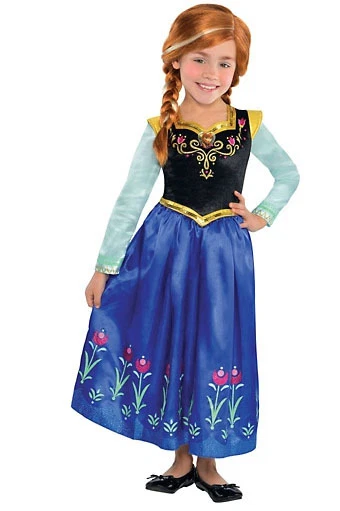 Disfraz Disney Frozen Anna Niño Niñas S (4-6) ¡NUEVO! ¡Auténtico! Foto 1 de 1