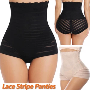 Women Tummy Control Panties Body Shaper High Waist Trainer Underwear Shapewear - Picture 1 of 29