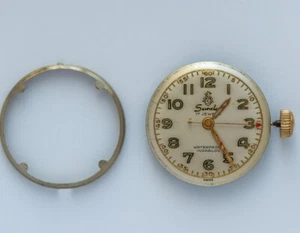 Henry Sandoz Military Watch Movement 17 jewels Waterproof Incabloc Swiss Vintage - Picture 1 of 7