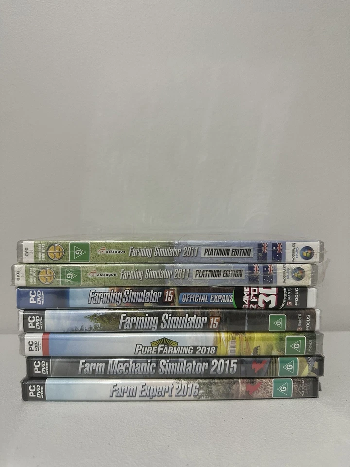 7x Juegos Simulador de Agricultura PC a Granel Simulador de Agricultura 2011 y 2015 y Otros Nuevos Foto 1 de 4