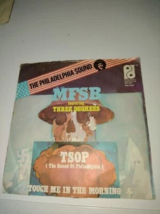SINGLE MFSB FEATURING THREE DEGREES/TSOP-TOUCH ME IN THE MORNINGUSED BUT GOOD - Imagen 1 de 2